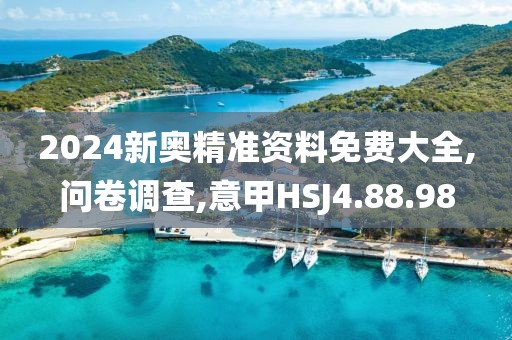 2024新奥精准资料免费大全,问卷调查,意甲HSJ4.88.98