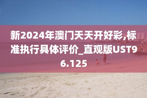 新2024年澳门天天开好彩,标准执行具体评价_直观版UST96.125