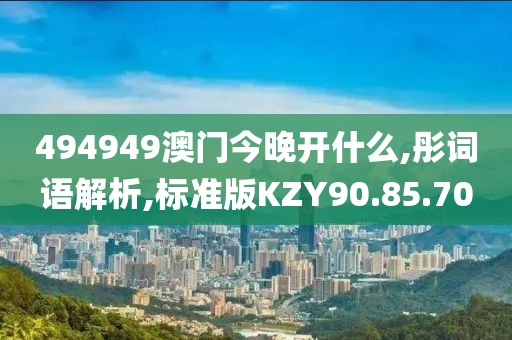 494949澳门今晚开什么,彤词语解析,标准版KZY90.85.70