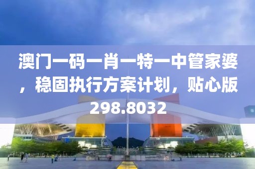 澳门一码一肖一特一中管家婆，稳固执行方案计划，贴心版298.8032