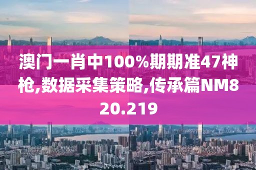 澳门一肖中100%期期准47神枪,数据采集策略,传承篇NM820.219