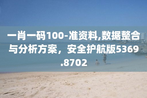 一肖一码100-准资料,数据整合与分析方案，安全护航版5369.8702
