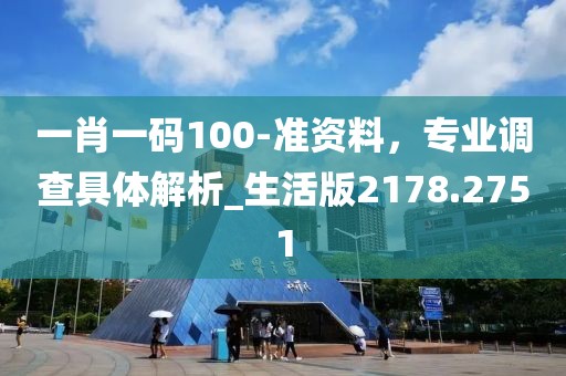 一肖一码100-准资料，专业调查具体解析_生活版2178.2751
