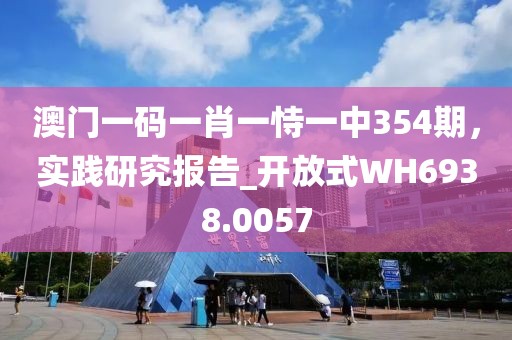 澳门一码一肖一恃一中354期，实践研究报告_开放式WH6938.0057