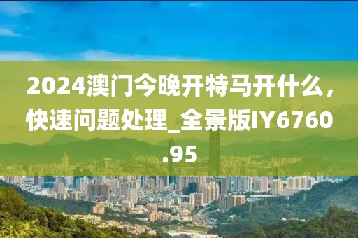 2024澳门今晚开特马开什么，快速问题处理_全景版IY6760.95
