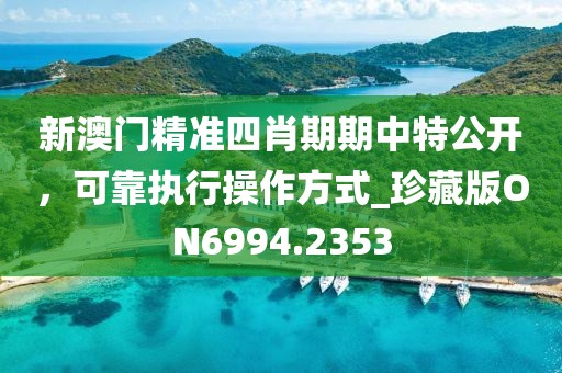 新澳门精准四肖期期中特公开，可靠执行操作方式_珍藏版ON6994.2353