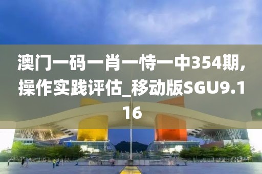 澳门一码一肖一恃一中354期,操作实践评估_移动版SGU9.116