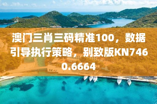 澳门三肖三码精准100，数据引导执行策略，别致版KN7460.6664