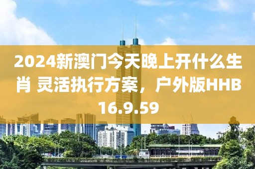 2024新澳门今天晚上开什么生肖 灵活执行方案，户外版HHB16.9.59
